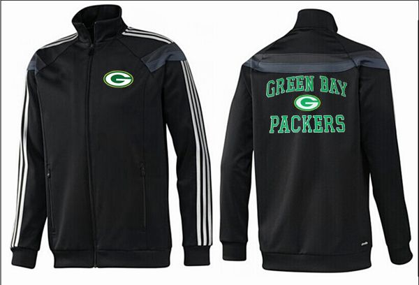 NFL Green Bay Packers All Black Jacket 4