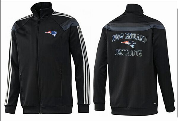 NFL New England Patriots All Black Jacket 5