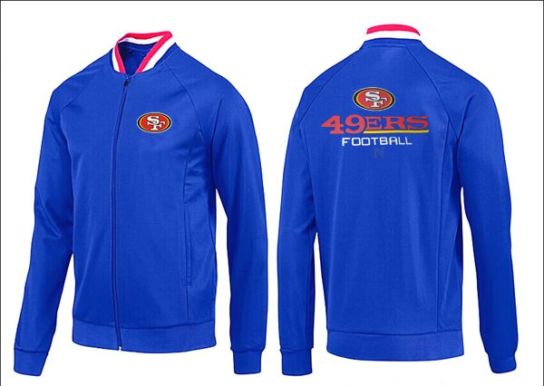 NFL San Francisco 49ers All  Blue Jacket