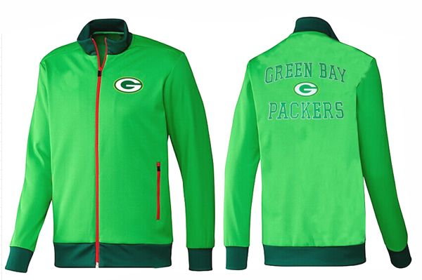 NFL Green Bay Packers All Green Jacket 2