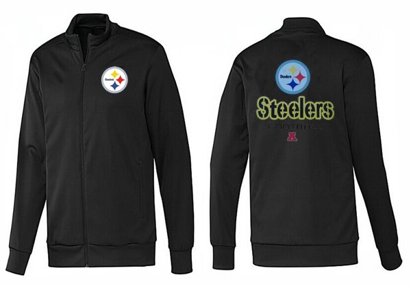 NFL Pittsburgh Steelers All Black Color Jacket