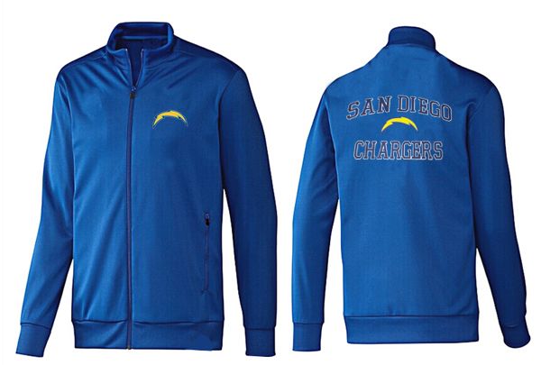 NFL San Diego Chargers All Blue Color  Jacket