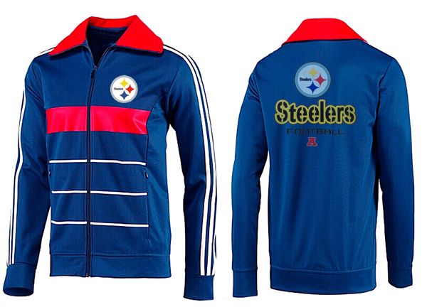 NFL Pittsburgh Steelers Blue Red Color  Jacket