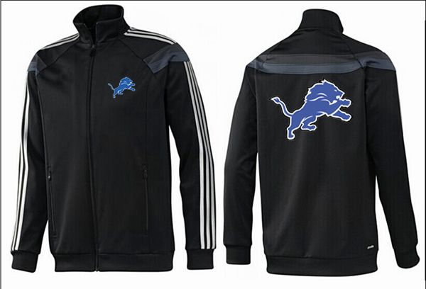 NFL Detroit Lions All Black Color  Jacket