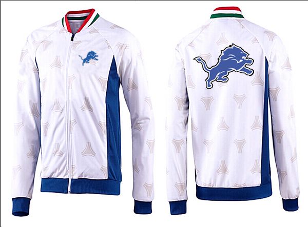 NFL Detroit Lions Blue White Color  Jacket