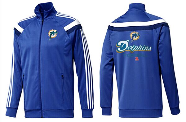 NFL Miami Dolphins All Blue Color  Jacket 3.
