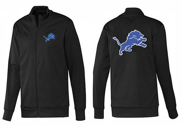 NFL Detroit Lions All Black Color Jacket