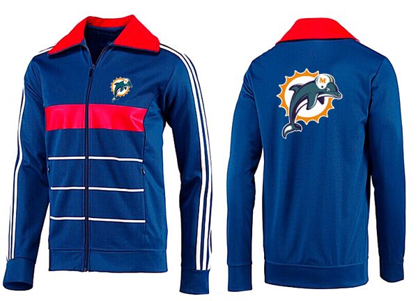 NFL Miami Dolphins Blue Red Jacket 4
