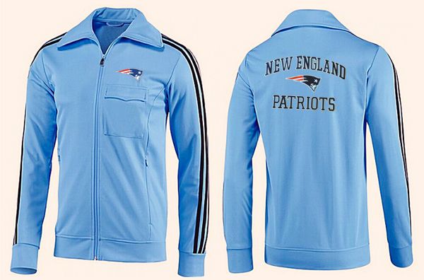 NFL New England Patriots All L.Blue Color Jacket 2