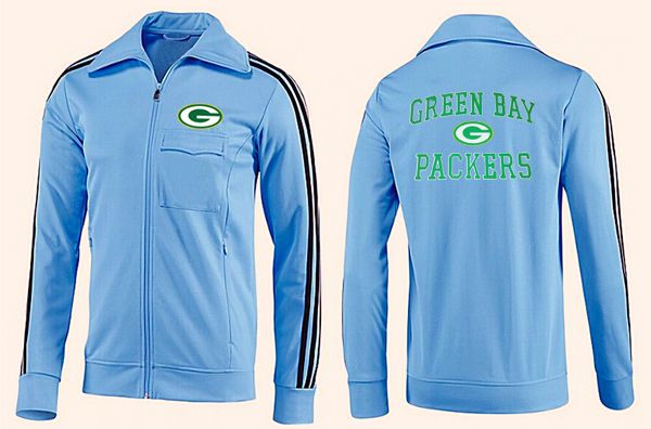NFL Green Bay Packers L.Blue Color  Jacket
