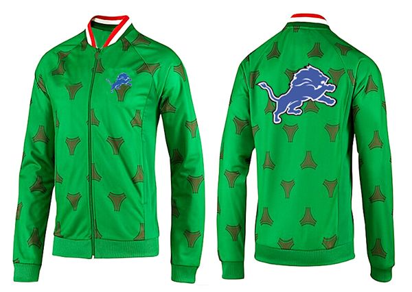 NFL Detroit Lions All Green Color Jacket