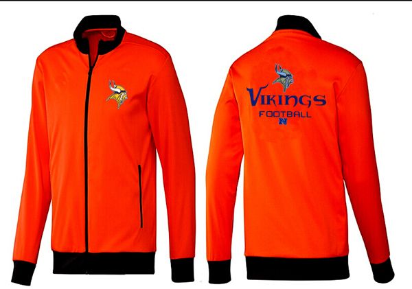 NFL Minnesota Vikings Orange Jacket 2