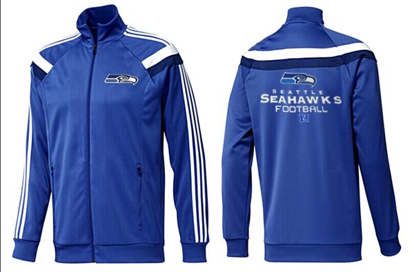 NFL Seattle Seahawks Blue Color Jacket 3