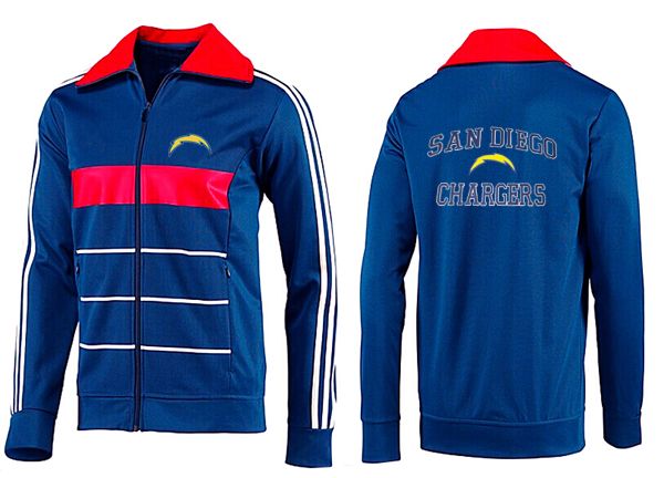 NFL San Diego Chargers Blue Red Color Jacket 3