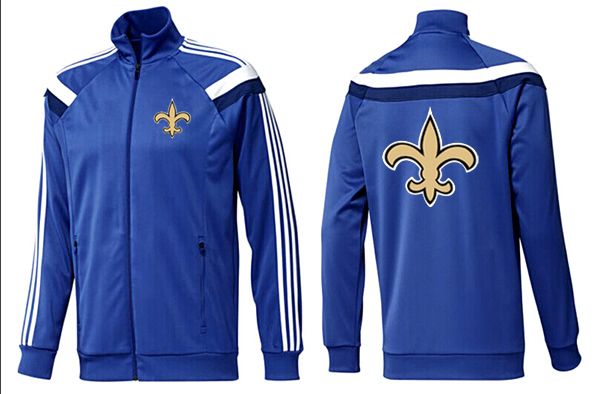 NFL New Orleans Saints Blue Jacket 3
