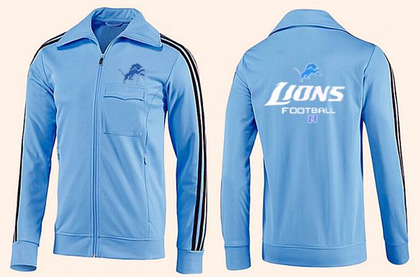 NFL Detroit Lions All L.Blue Color  Jacket