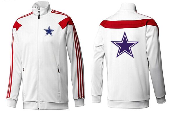 NFL Dallas Cowboys White Red  Jacket