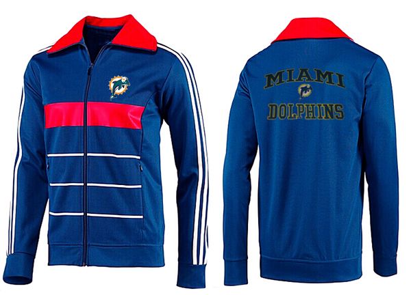 NFL Miami Dolphins Blue Red Color NFL Jacket