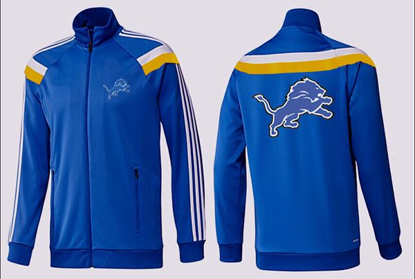 NFL Detroit Lions All Blue Color Jacket