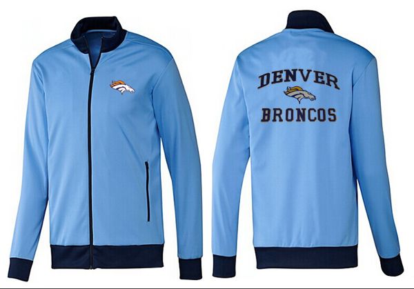 NFL Denver Broncos L.Blue Color Jacket