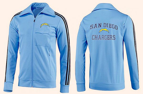 NFL San Diego Chargers L.Blue Color  Jacket