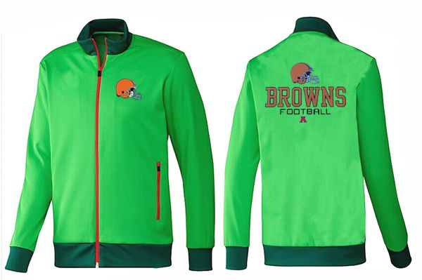 NFL Cleveland Browns Light Green Color Jacket