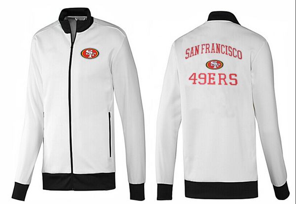 NFL San Francisco 49ers White Black Jacket