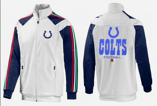 NFL Indianapolis Colts White D.Blue Jacket