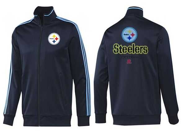 NFL Pittsburgh Steelers All Black Jacket 2