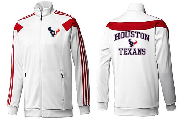 NFL Houston Texans White Red  Color Jacket