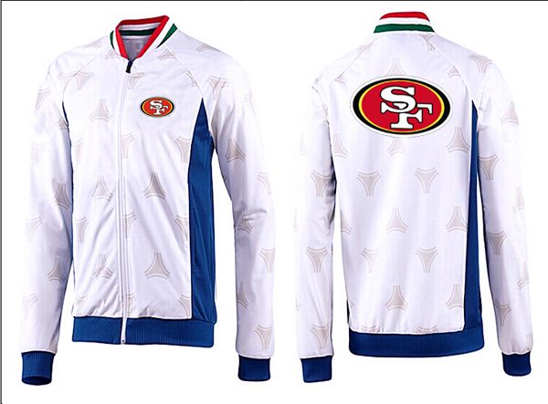 NFL San Francisco 49ers White Blue Jacket