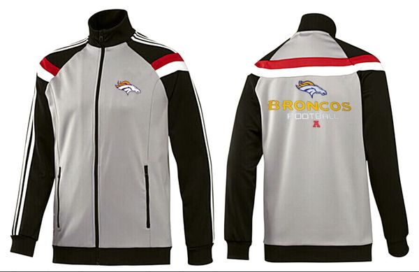 NFL Denver Broncos Grey Black Jacket