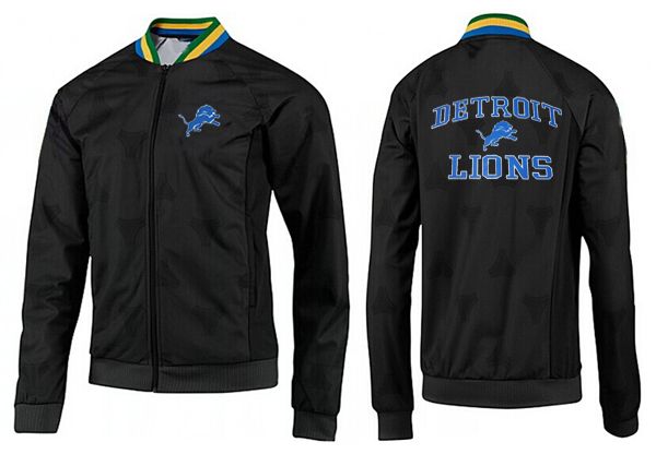 NFL Detroit Lions All Black Jacket 5