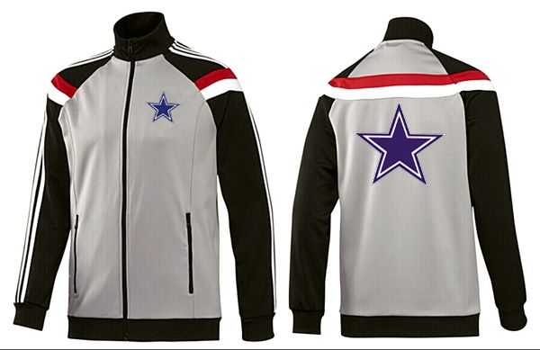 NFL Dallas Cowboys Grey Black Jacket