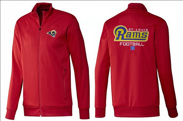 St. Louis Rams All Red NFL Jacket