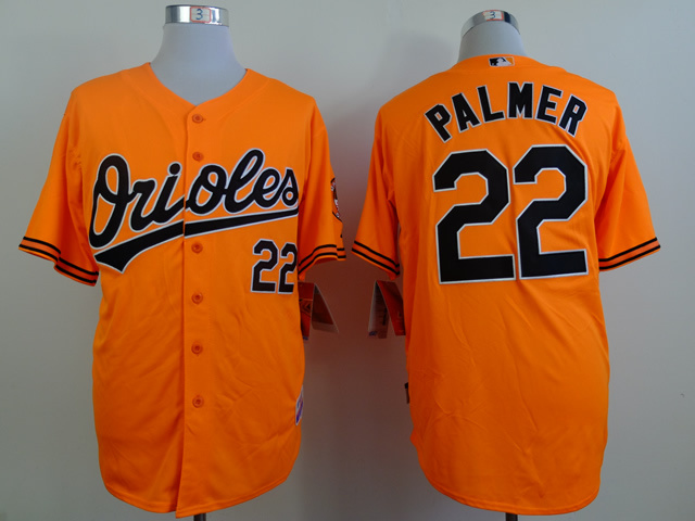 MLB Baltimore Orioles #22 Palmer Orange Jersey