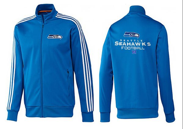 Seattle Seahawks NFL Blue Color Jacket 4
