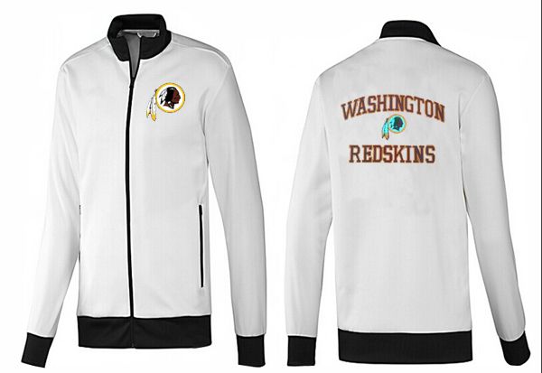 Washington Redskins White Black Color NFL Jacket