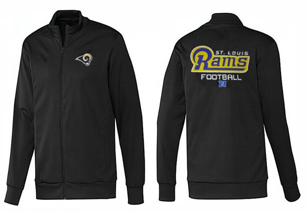 St. Louis Rams All Black NFL Jacket