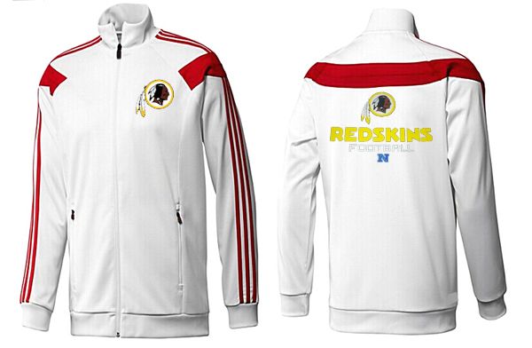 NFL Washington Redskins White Red Color Jacket