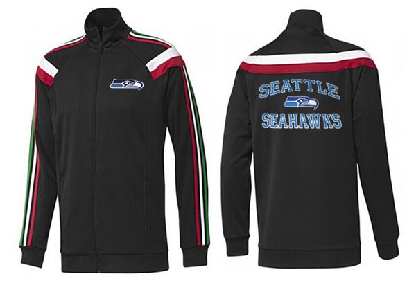Seattle Seahawks Black Color  NFL Jacket