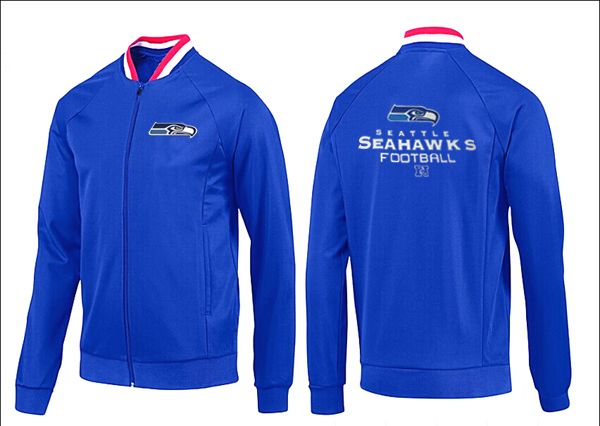 Seattle Seahawks NFL Blue Jacket 4