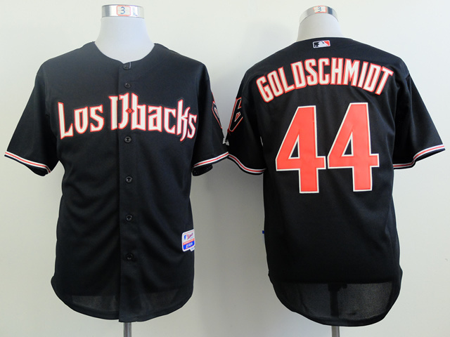 MLB Arizona Diamondbacks #44 Goldschmidt Black Jersey