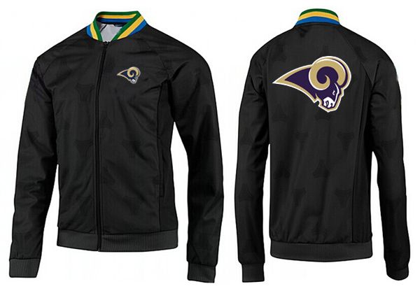 St. Louis Rams Black Color NFL Jacket