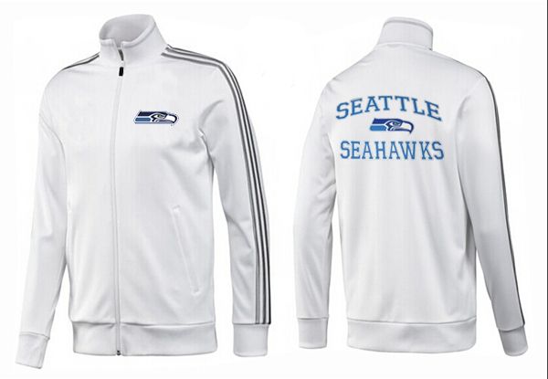 Seattle Seahawks All White Color NFL Jacket