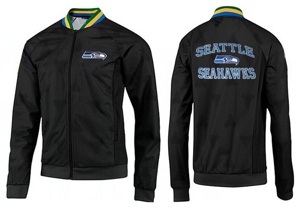 Seattle Seahawks Black  NFL Jacket