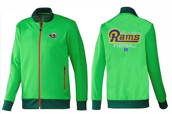 St. Louis Rams All Green  NFL Jacket