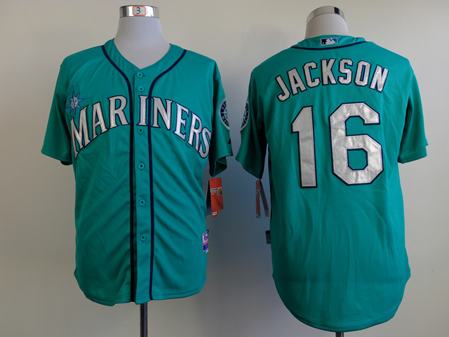 MLB Seattle Mariners #16 Jackson Green Jersey
