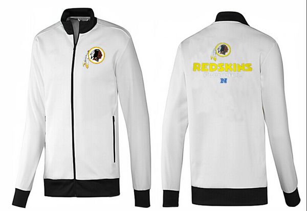 Washington Redskins White Black NFL Jacket