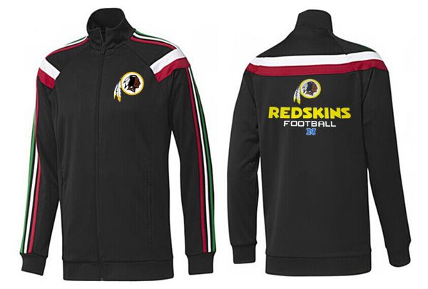 Washington Redskins All Black  Color NFL Jacket